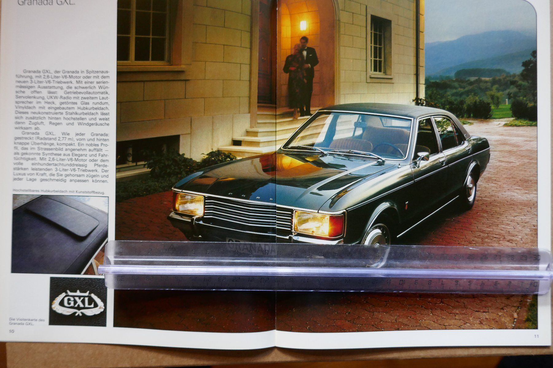 Ford Dokumente: FORD Granada   Originalprospekt – Gebraucht aus Madiswil von ML911 5