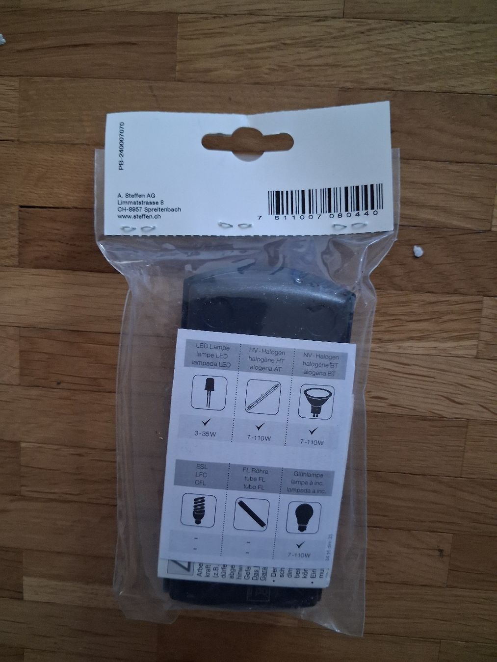 Interruttori: Variatore STEFFEN PHA per LED, nuovo, 7-110VA – Nuovo e nell'imballaggio originale da Jona venduto da api_sdn2 1
