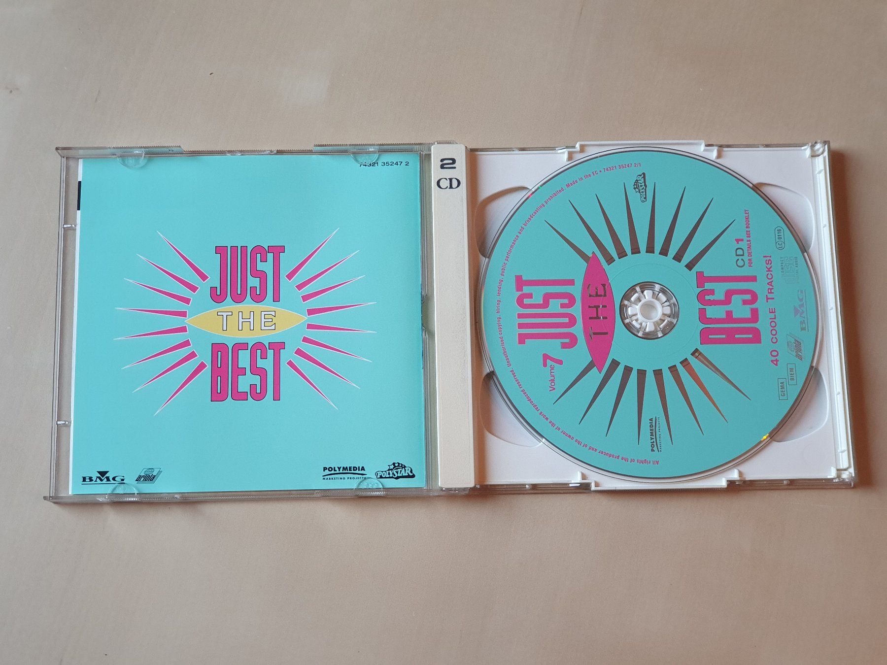 CD: Just the Best Vol. 7 – Usato da Stansstad venduto da collectorsshop 2