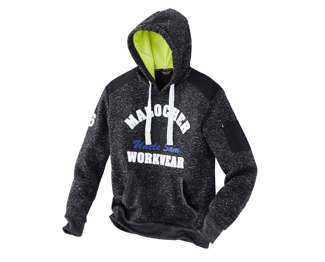 Maglioni & Felpe: UNCLE SAM Workwear Strickfleece Hoodie "Malocher" Gr. M – Nuovo (secondo la descrizione) da Kägiswil venduto da nick.333