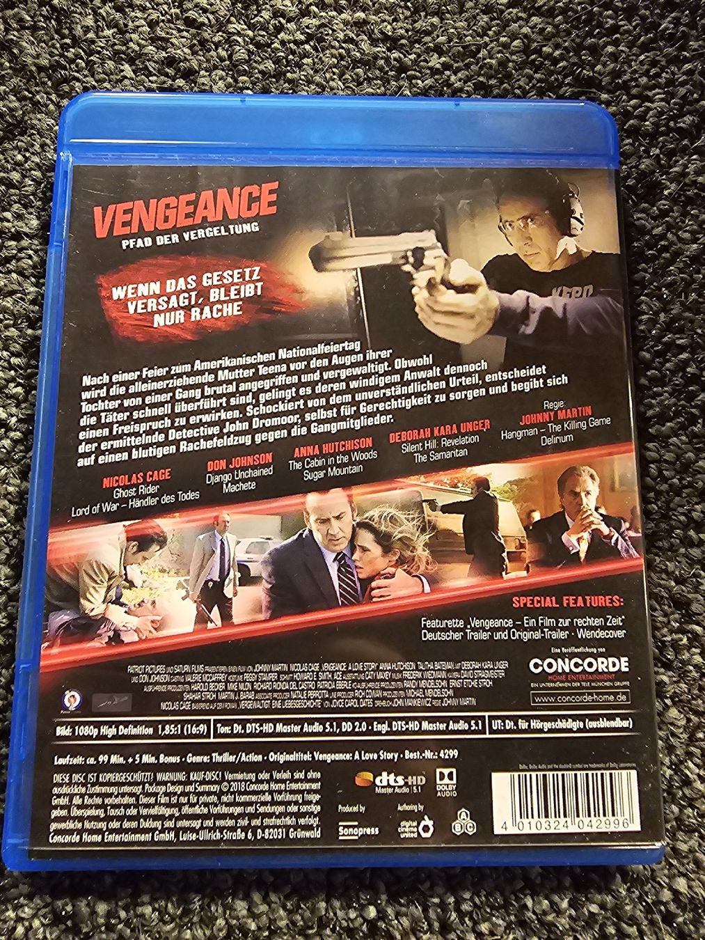 Tutti i DVDs: Blu-ray Vengeance  – Usato da Ruswil venduto da jan_bxl5 1