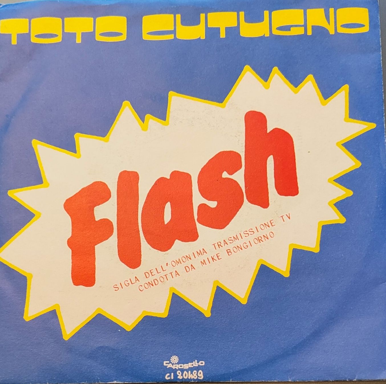 Vinyles: Vinyl-Single Toto Cutugno - Flash – D'occasion à Langenthal par Modo39