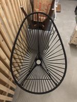 2 Acapulco Stuhl Schwarz, Sommer-Chic f. Balkon & Garten!