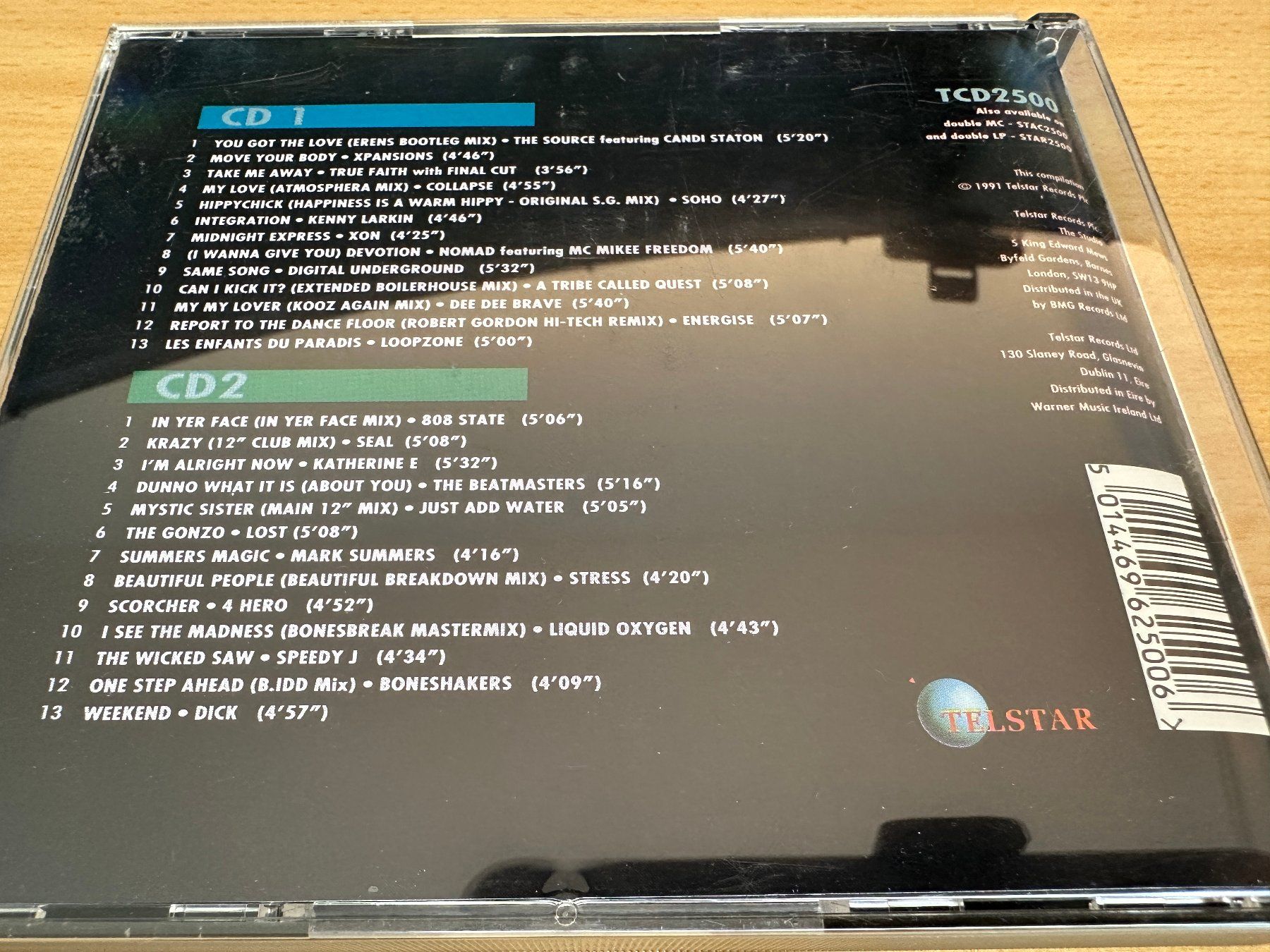 CD: Various – Thin Ice (The First Step) - 2 CD – Usato da Rikon im Tösstal venduto da Alpenmutz 1