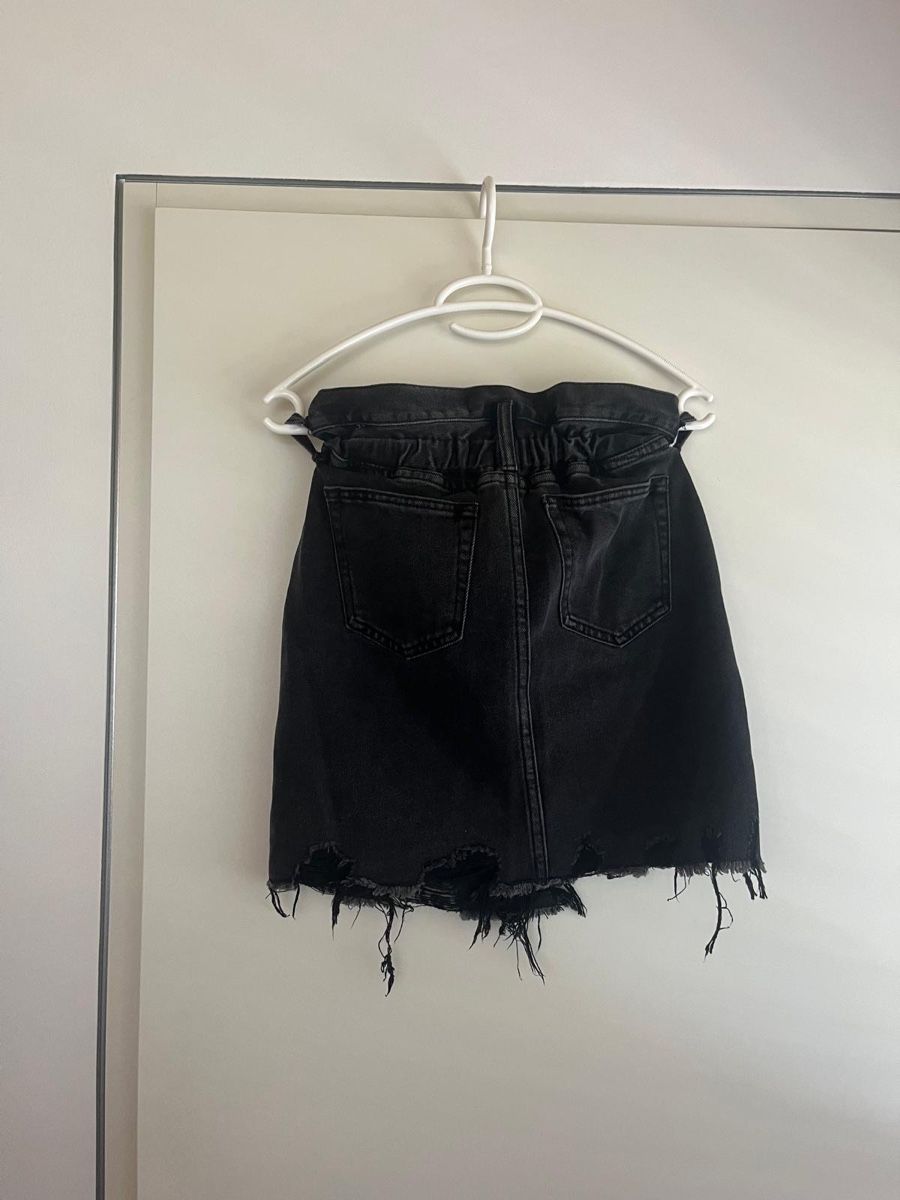 Tally Weijl Gonne: Schwarzer Jeans Minirock – Usato da Romanshorn venduto da laa_279h 1