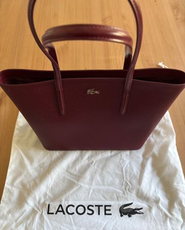 Lacoste Handtasche Bordeaux