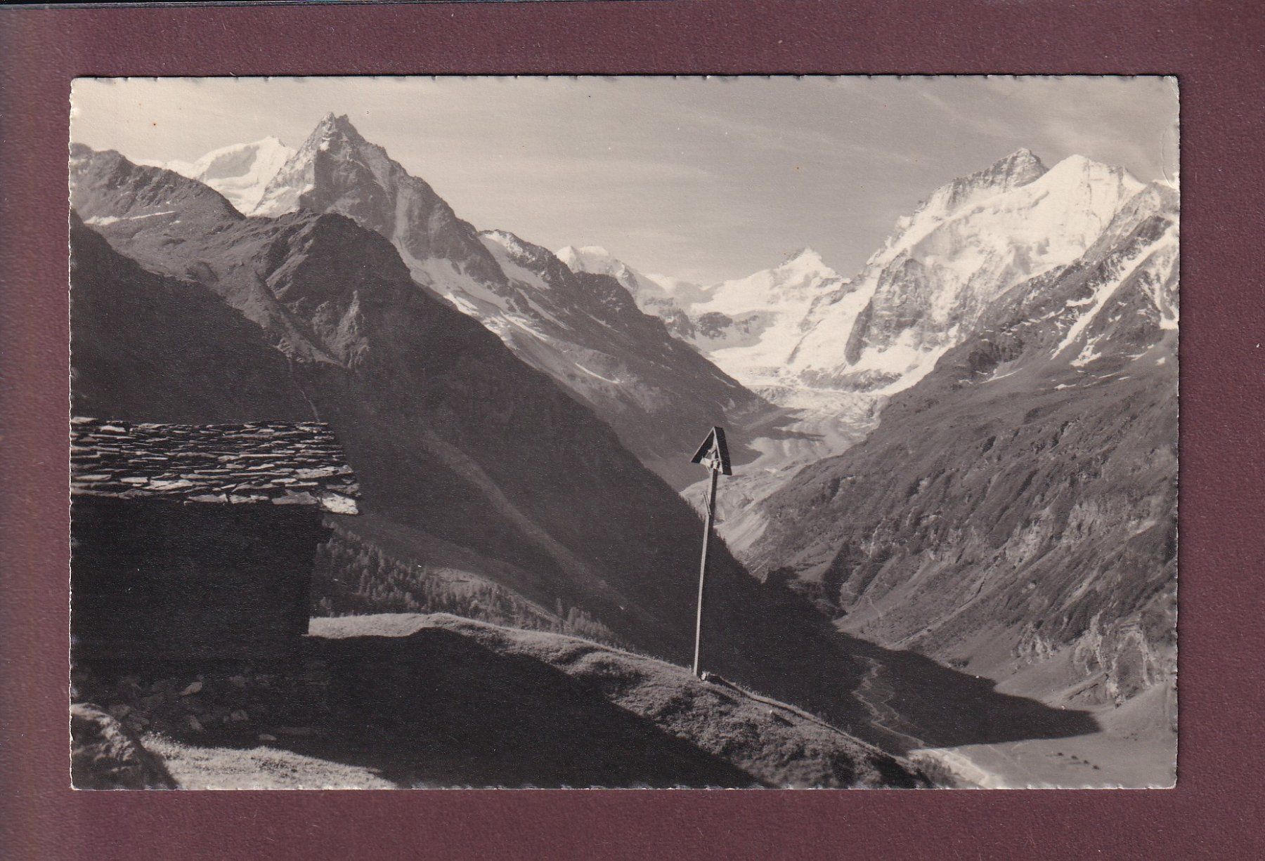 Cartoline postali: ZINAL - Alpe de Liree - E. Gyger – Usato da Pully venduto da nicecards