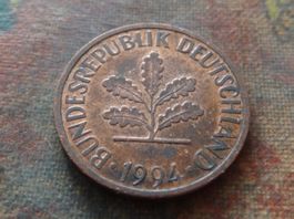 DEUTSCHLAND 2 Pfennig 1994