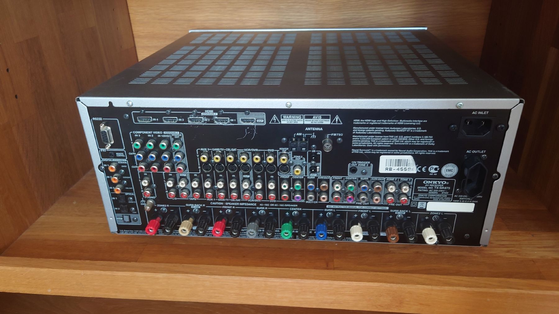 Onkyo Heimkino: ONKYO TX-SR875 AV Receiver guter Zustand – Defekt aus Abtwil SG von Ruwn 3