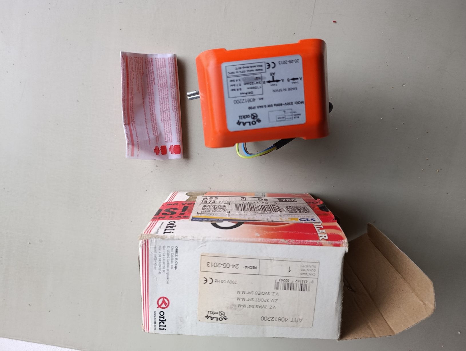 Motoren: Motorventil Stellmotor – Neu und originalverpackt aus Lommiswil von Shelter 3