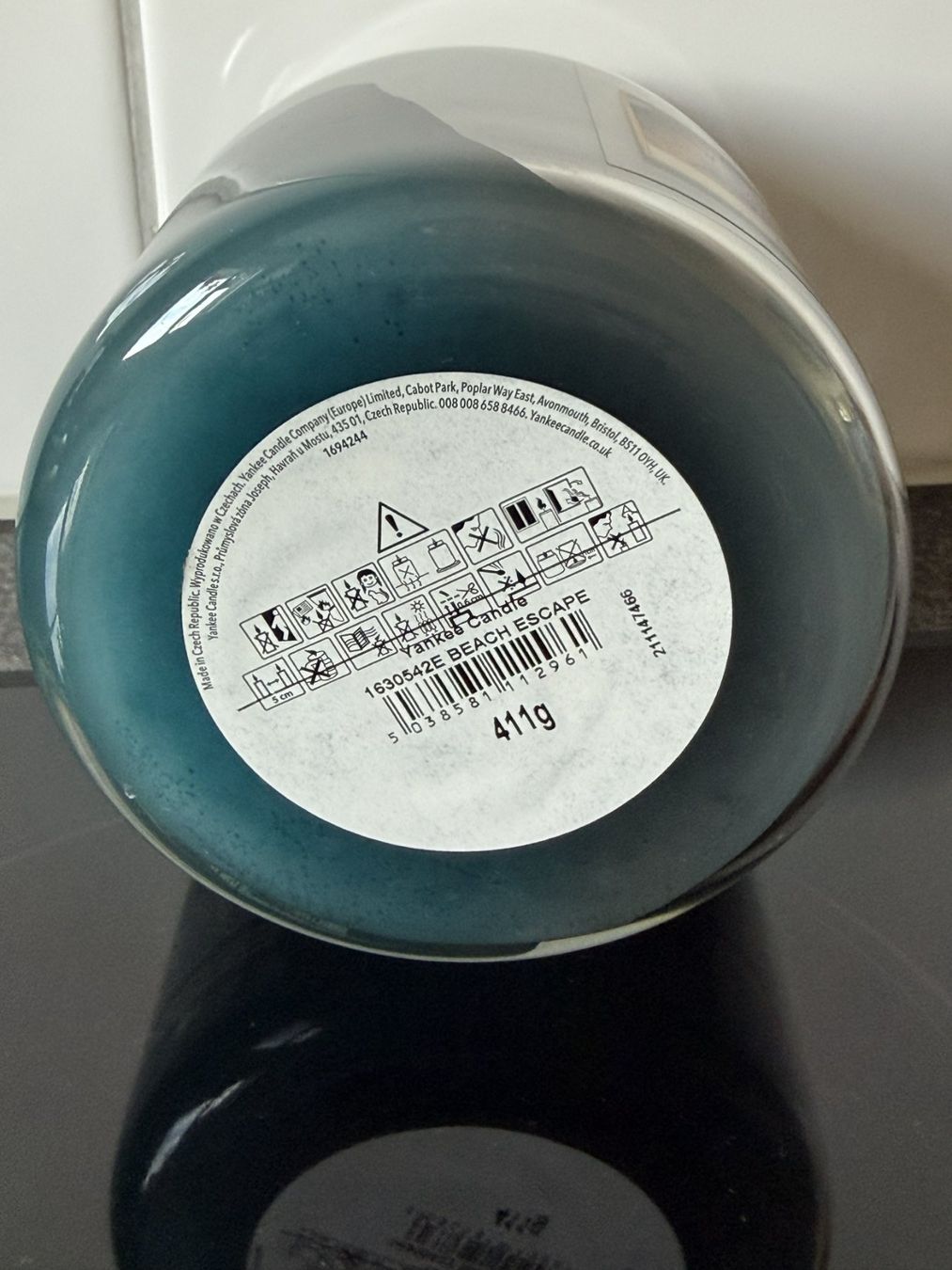 Yankee Candle Kerzen: Yankee Candle "Beach Escape", 411 g – Gebraucht aus Oberwil BL von Lepidolith 3