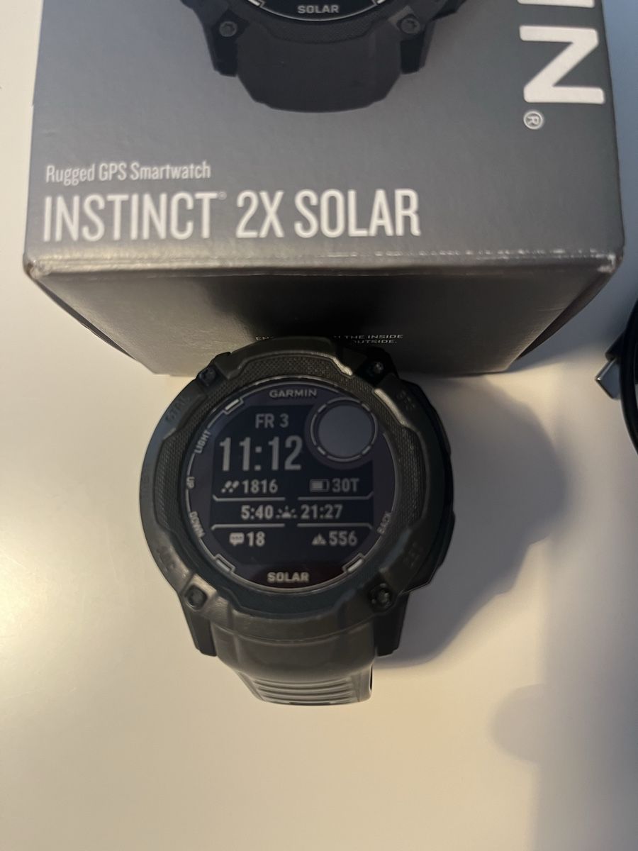 Garmin Smartwatch: Garmin Instinct 2X Solar – D'occasion à Thun par DrMike93