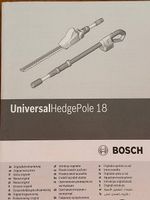 Bosch Akku Teleskop Heckenschere