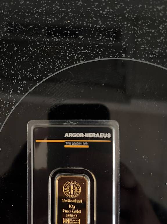 Edelmetalle: 10 Gramm Goldbarren Heraeus 999.9 Feingold  – Gebraucht aus Oftringen von due_ll5s