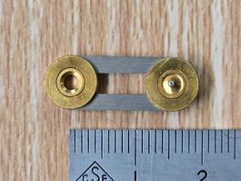 Pendelfeder Zenith Original, neu, Loch 2,5 mm