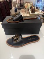 Dolce & Gabbana Damen Pantoletten mit Logo gr: 37
