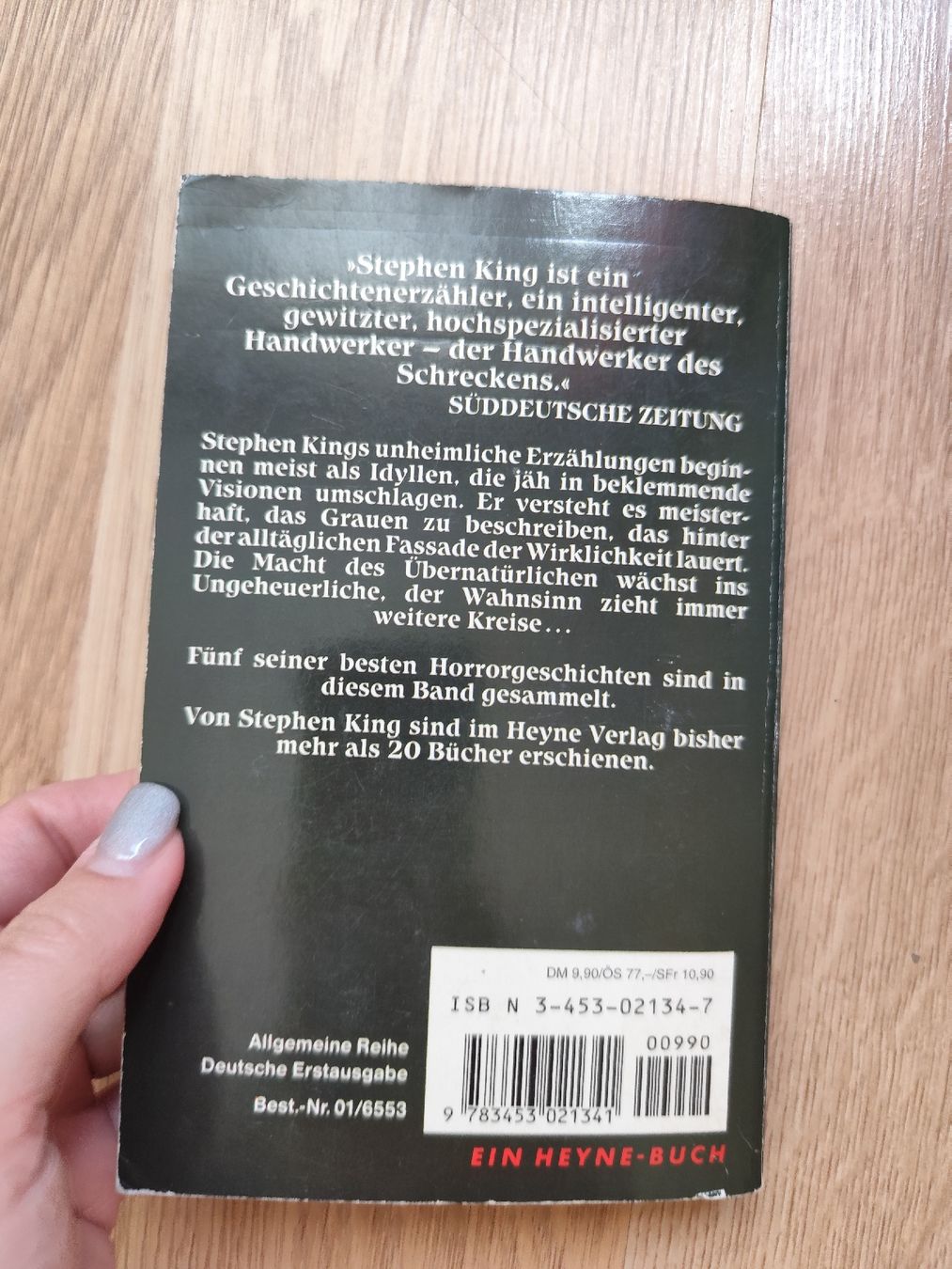 Libri: Stephen King "Im Morgengrauen" - Unheimliche Geschichten – Usato da Mägenwil venduto da VintageGirly 1