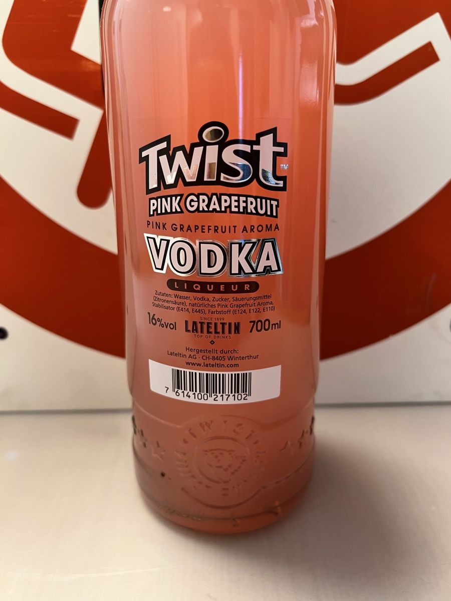 Spiritueux: Twist Pink Grapefruit Vodka Liqueur – Neuf (Voir description) à Sevelen par Ritiplampi 3