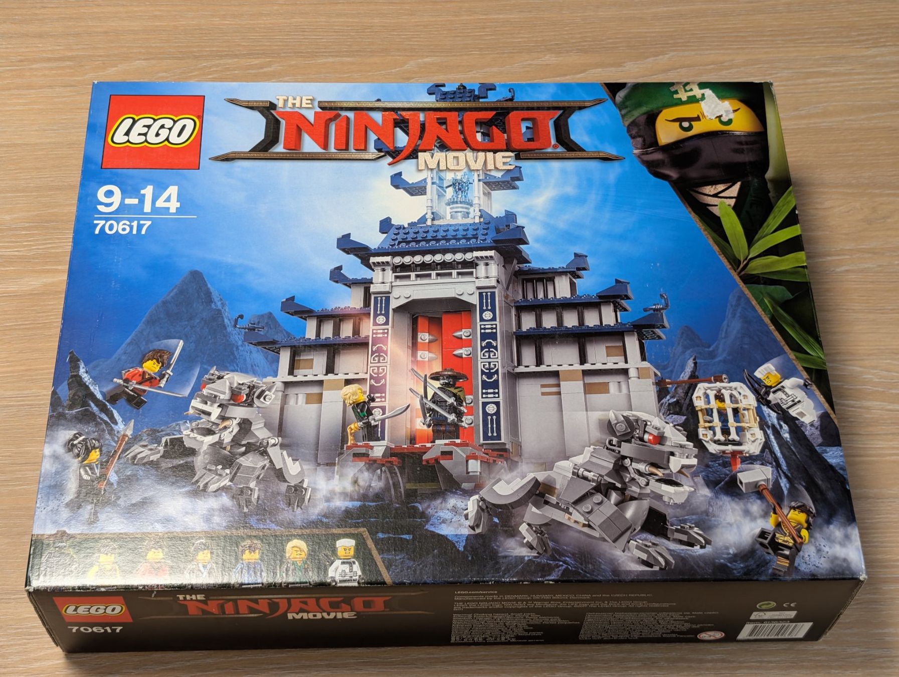 Lego 70617 Ninjago the Movie - Tempel der Ultimativen Waffe (Neu und ...