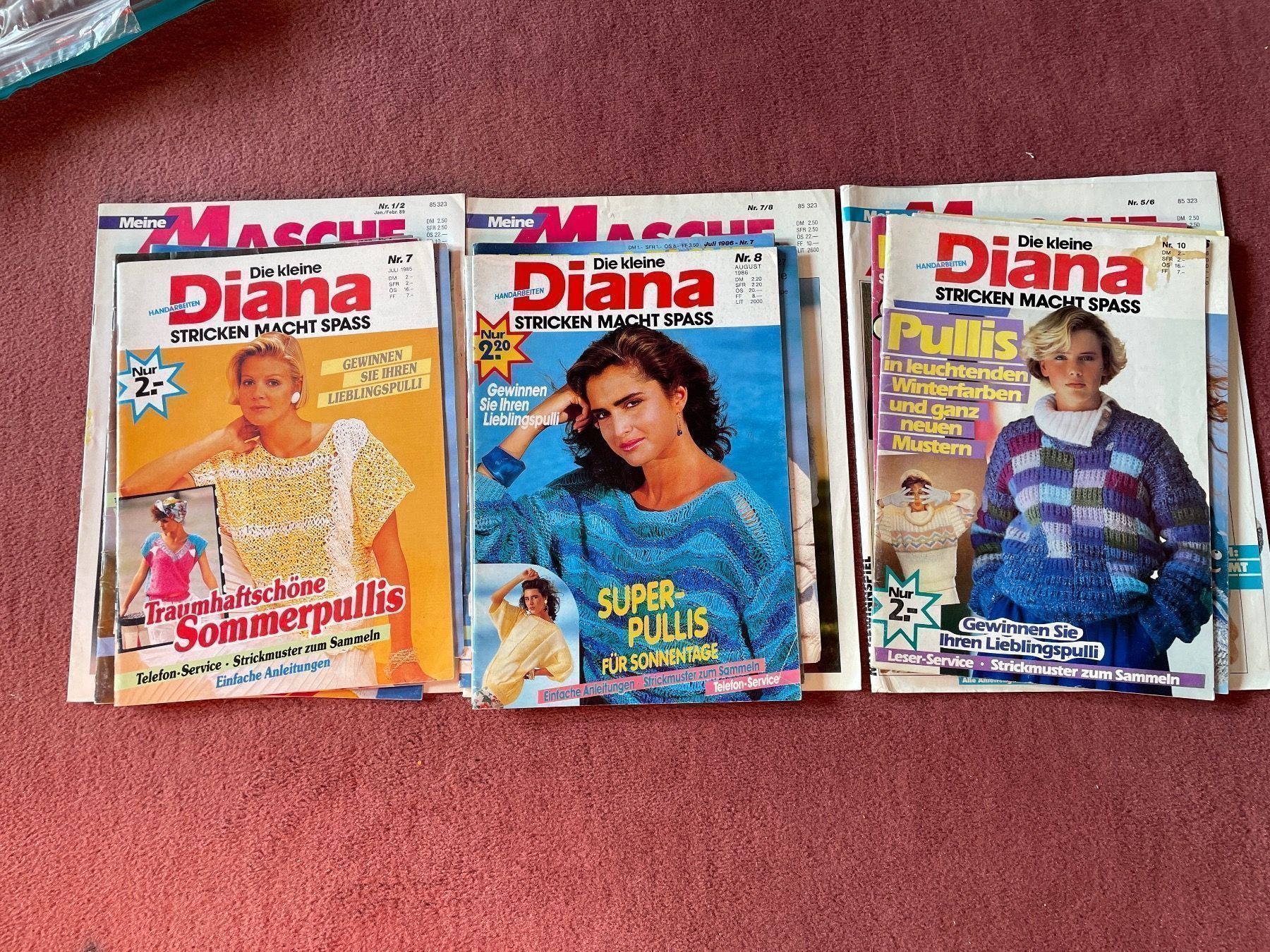 Zeitschriften & Magazine: 17 Handarbeit hefte Zeitschrift Konvolut – Gebraucht aus Buchs SG von Billikatze5 4
