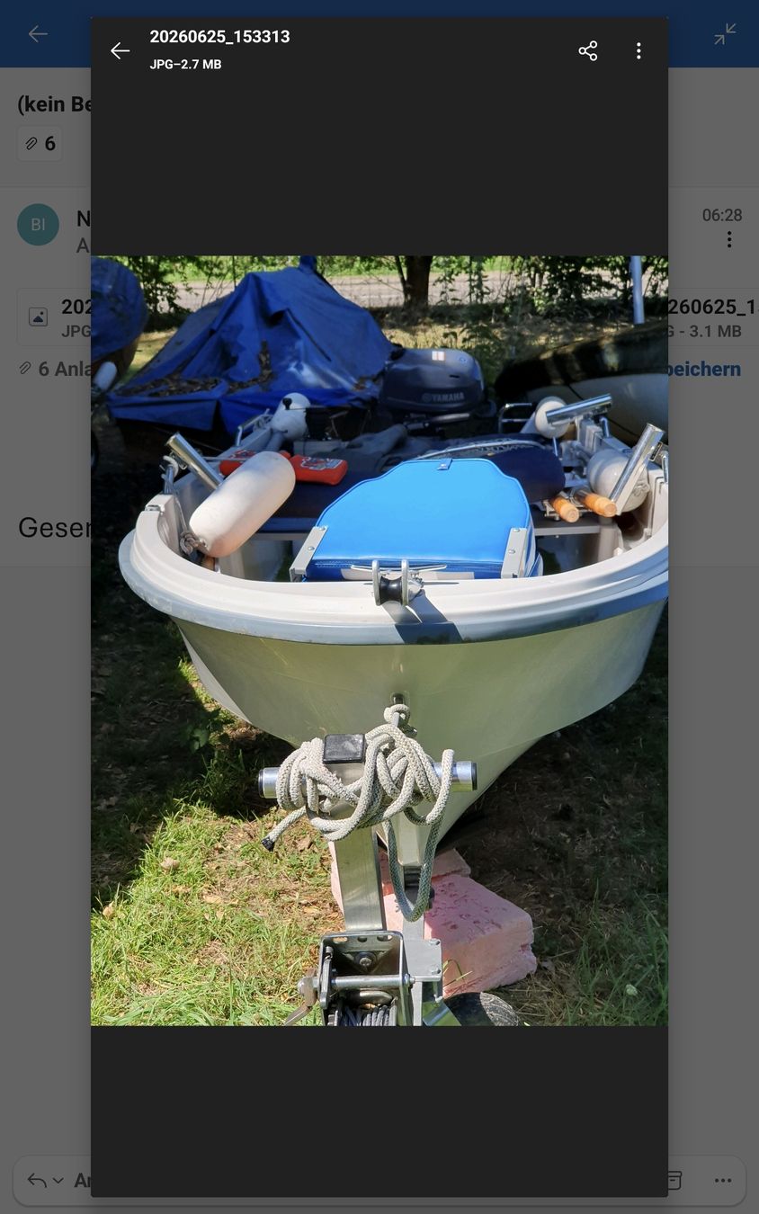 Terhi Barche: Terhi-Boot 400 mit Yamaha 5 Ps  – Usato da Oetwil am See venduto da Milano25 3