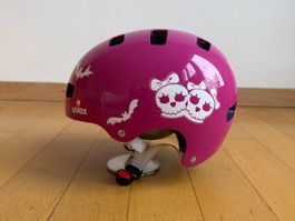 Uvex Kinderhelm, pink - skater oder velo helm Größe: 51-55cm