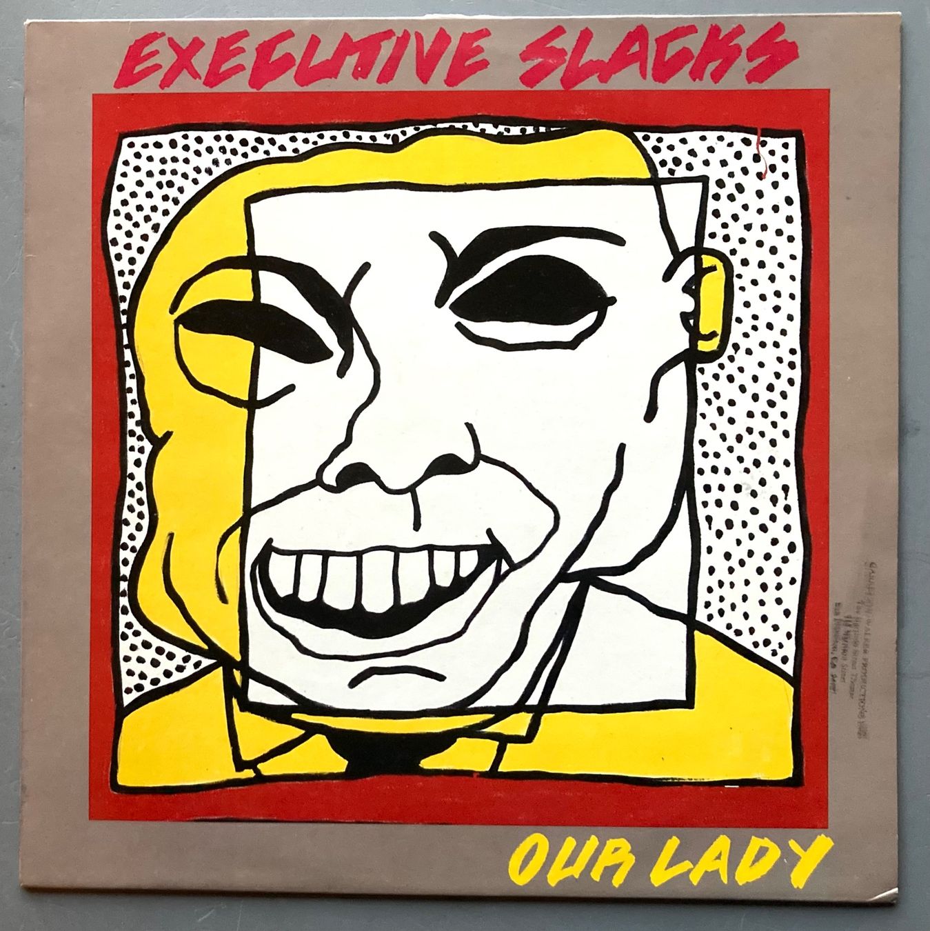 Vinyles: EXECUTIVE SLACKS - OUR LADY – D'occasion à Poliez-Pittet par Newtown-Records