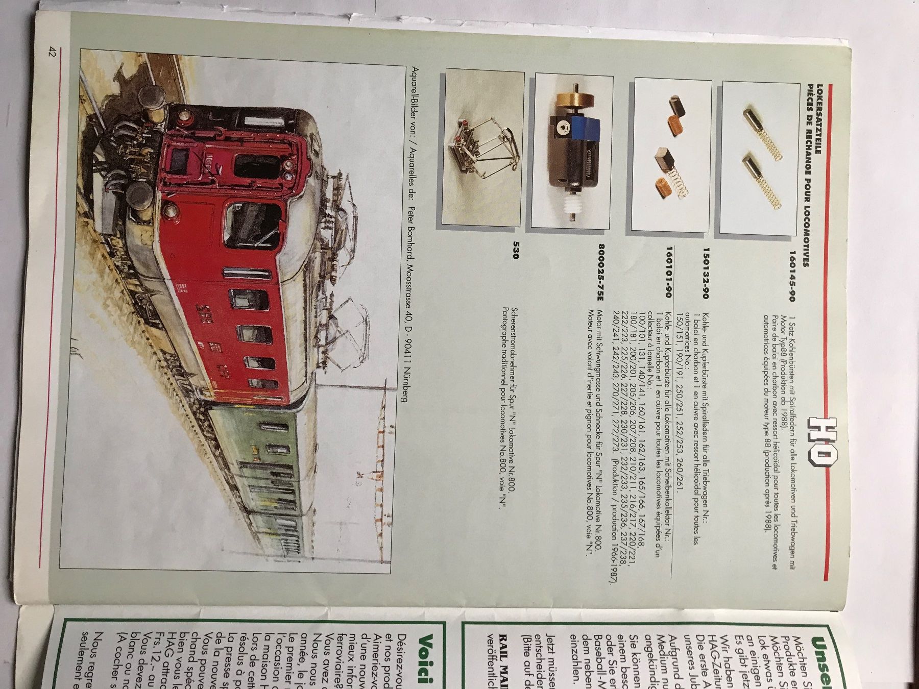 Hag Modellini di ferrovie: HAG katalog 1996 – Usato da liestal venduto da makai05 5
