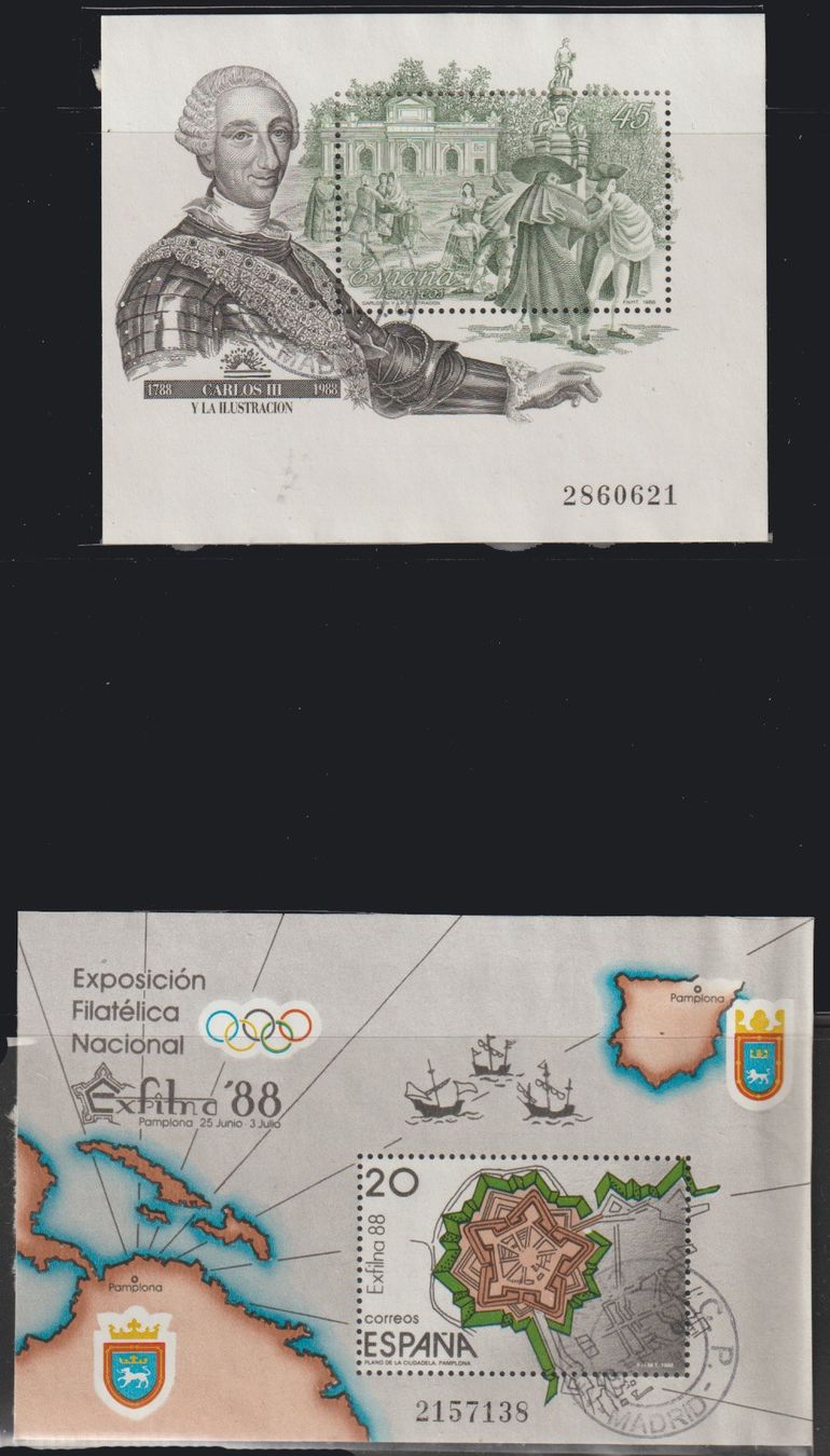 Tous les timbres: Espagne lot 1960-1980 – D'occasion à Crans-Montana par kira56 2