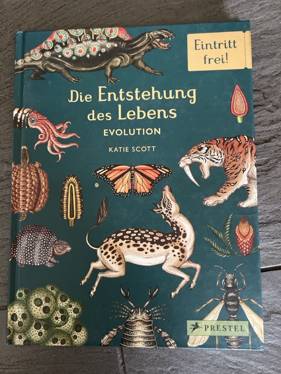 Libri: "Die Entstehung des Lebens" - Spannendes Buch zu Evolution! – Usato da Zürich venduto da Mss7676
