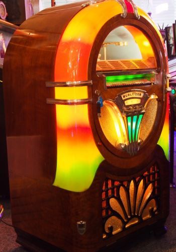 Jukebox: Wurlitzer 750 Spielbereit – Usato da Schalunen venduto da schwabspielautomaten 7