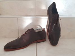 Herrenschuhe Nakla Gr. 42, Leder, Handmade in Switzerland