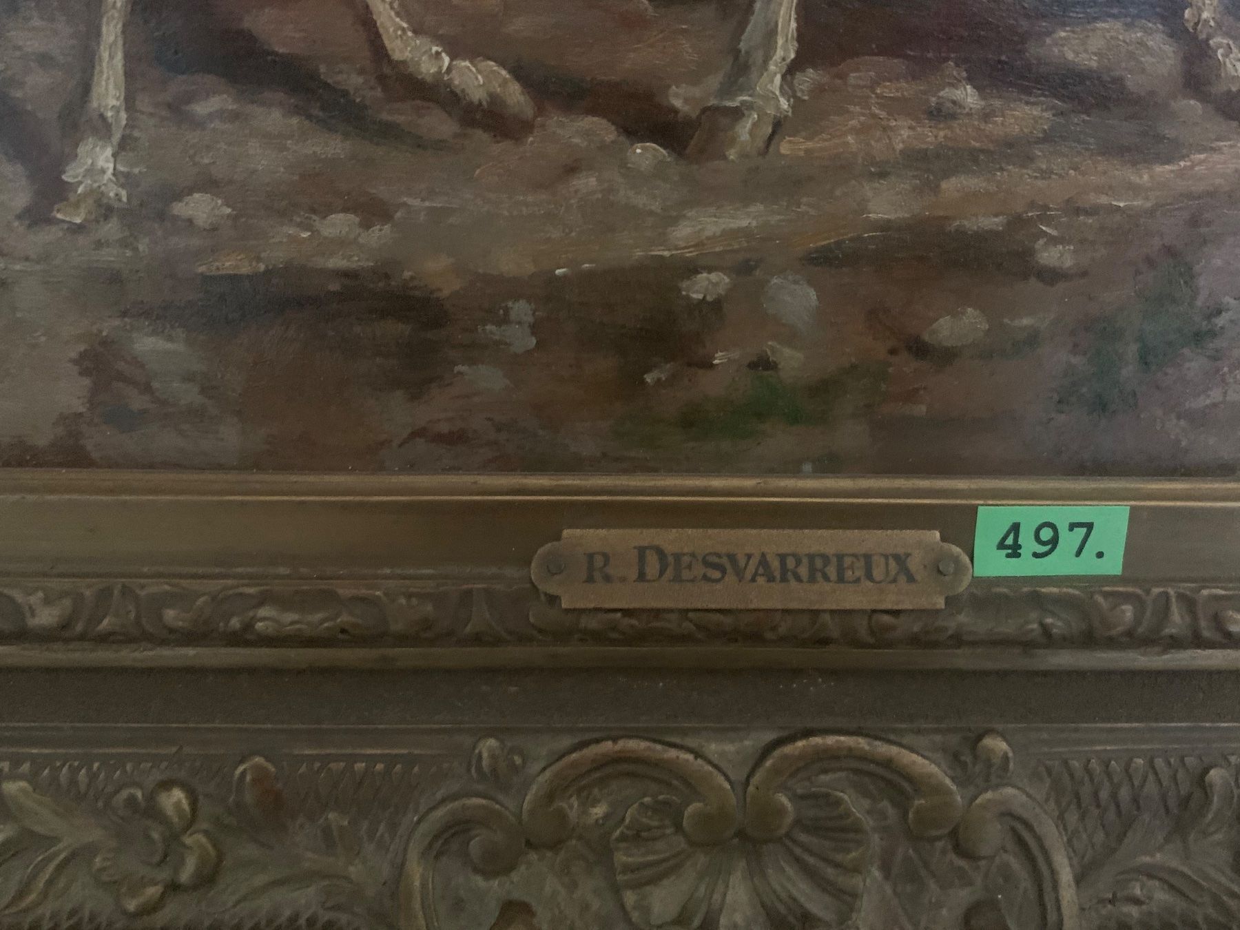 Tableaux: Raymond Desvarreux Ölgemälde – D'occasion à Cham par Chramschopf 1
