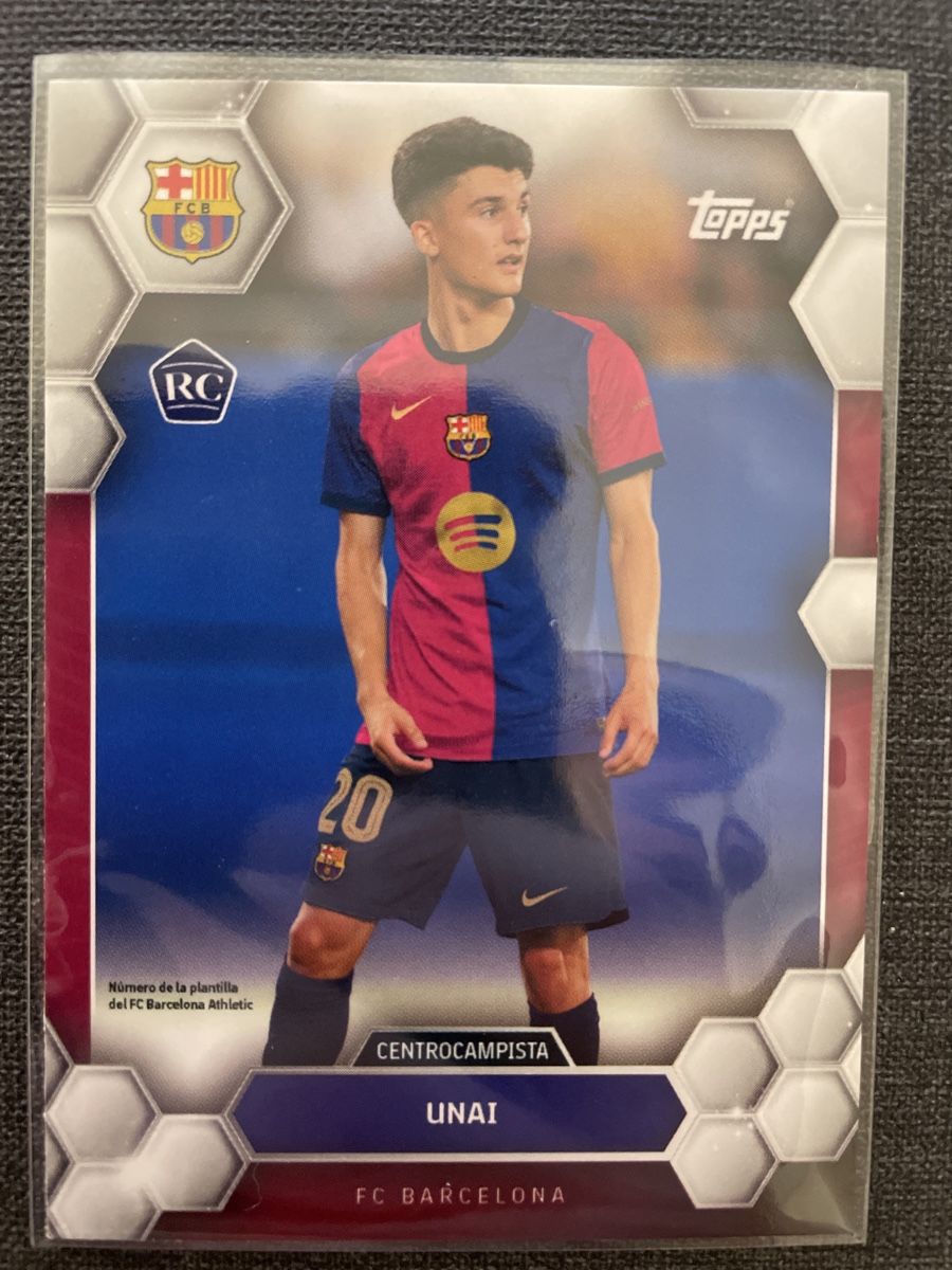 Topps Carte collezionabili: Topps Unai Fc Barcelona – Nuovo (secondo la descrizione) da Burgdorf venduto da Sports_Cards_3400