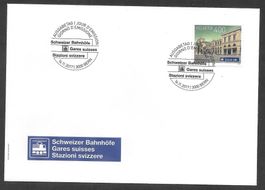 FDC 1660 Bahnhof Zürich HB ET Bern 16.11.2017