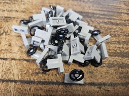 lego 3829 lot de 30 pièces Light Bluish Gray Vehicle,