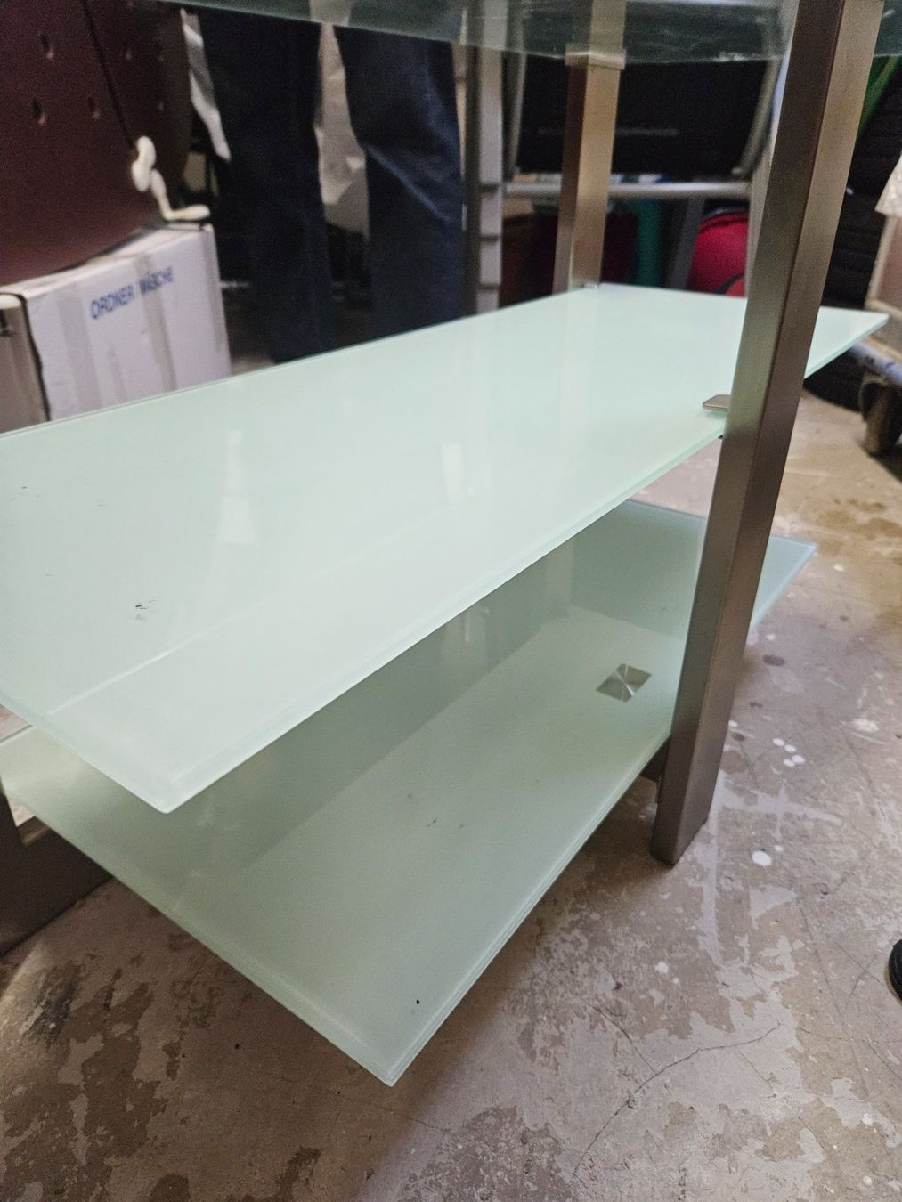 TV Möbel: TV Glas/ Stahl Möbel – Gebraucht aus Steckborn von suz_v2v6 7