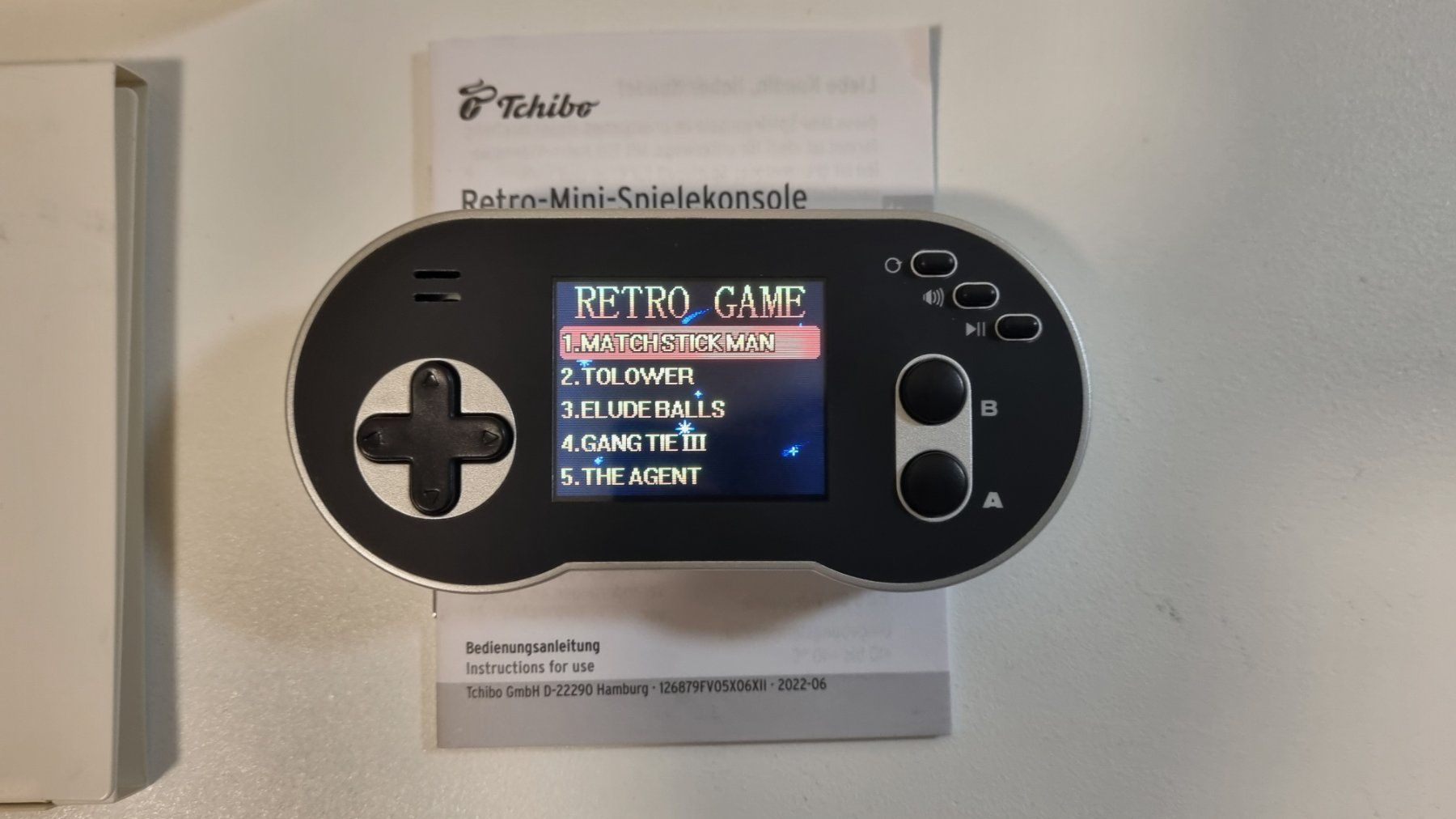 Konsolen: Retro Mini Spielkonsole mit 158 Videospiele – Gebraucht aus Birsfelden von val_d9c2 3