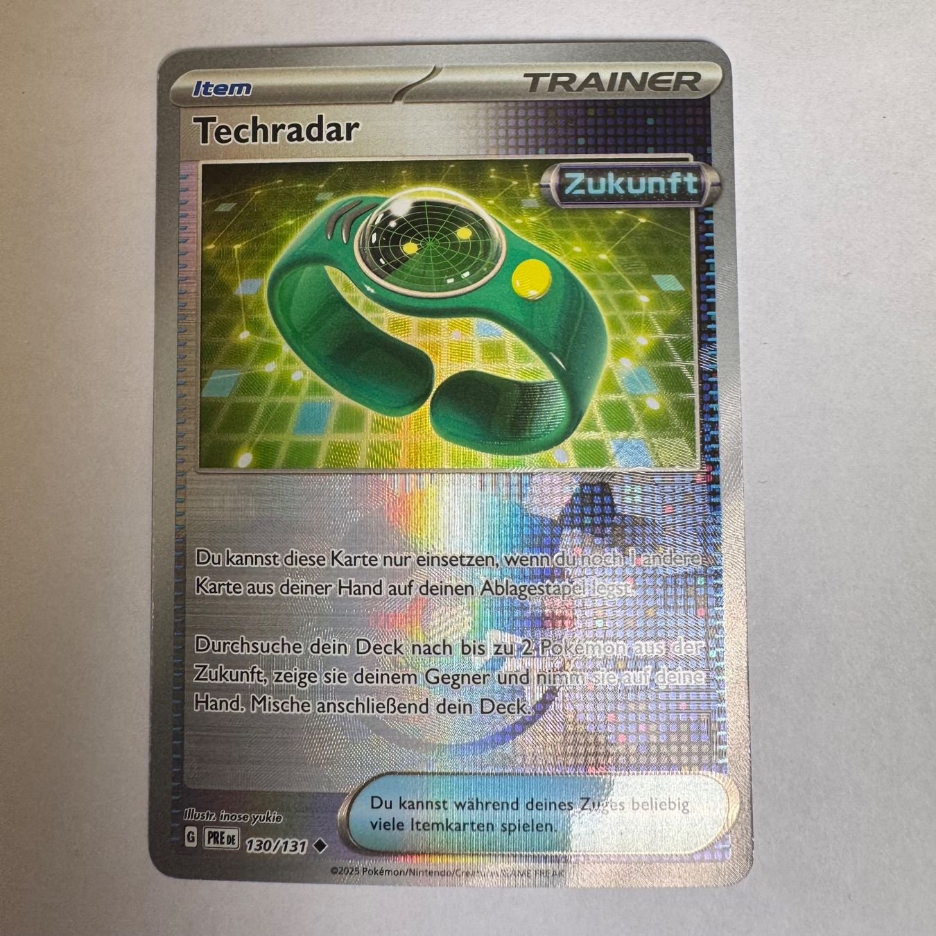 Pokémon Sammelbilder & Trading cards: Pokémon PRE - Tech Radar - 130 / 131 PokeBall - ENG – Neu (gemäss Beschreibung) aus Staad SG von miaCards