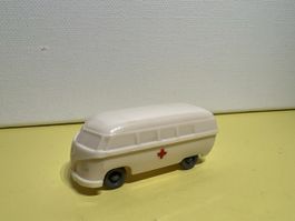 Wiking VW Bus Krankenwagen unverglast 1/87