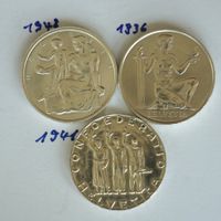 3 Stk. Sehr schöne 5 Fr .Unz. Silber Gedenkmünze ab Fr.1.-