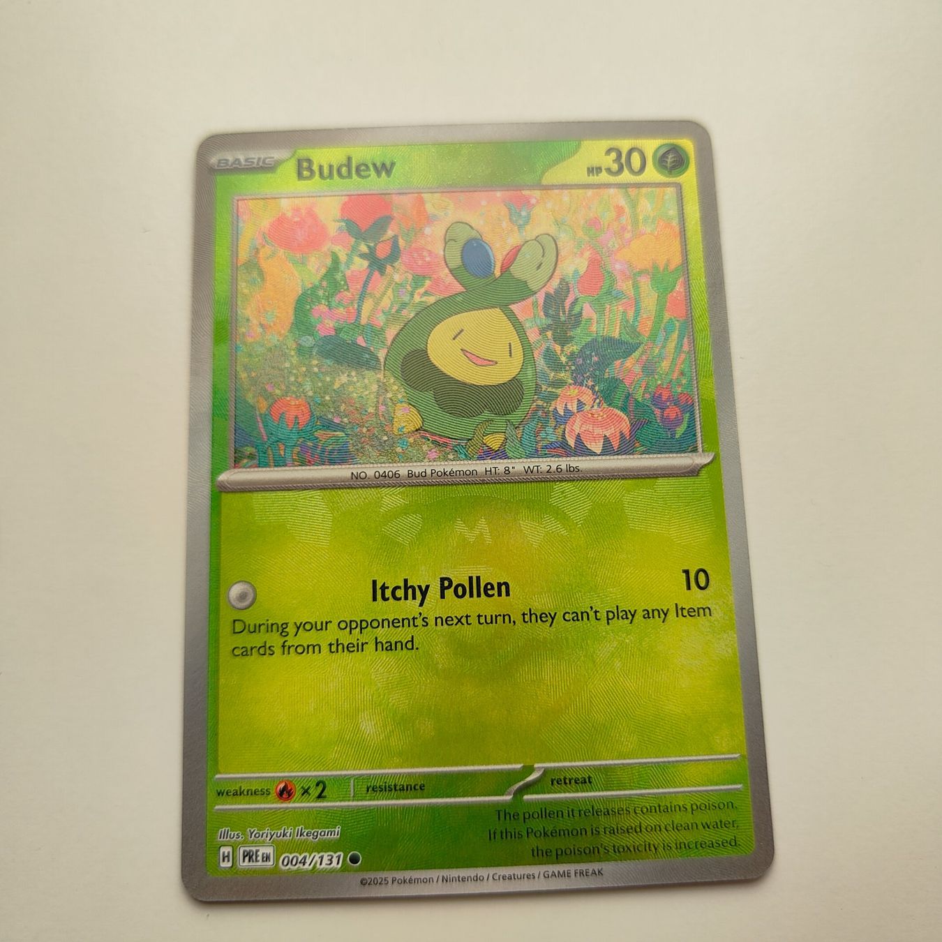 Pokémon Carte collezionabili: Pokemon Budew Master Ball Prismatic Evolution ab 1 CHF – Usato da Thalwil venduto da FigurenFreunde