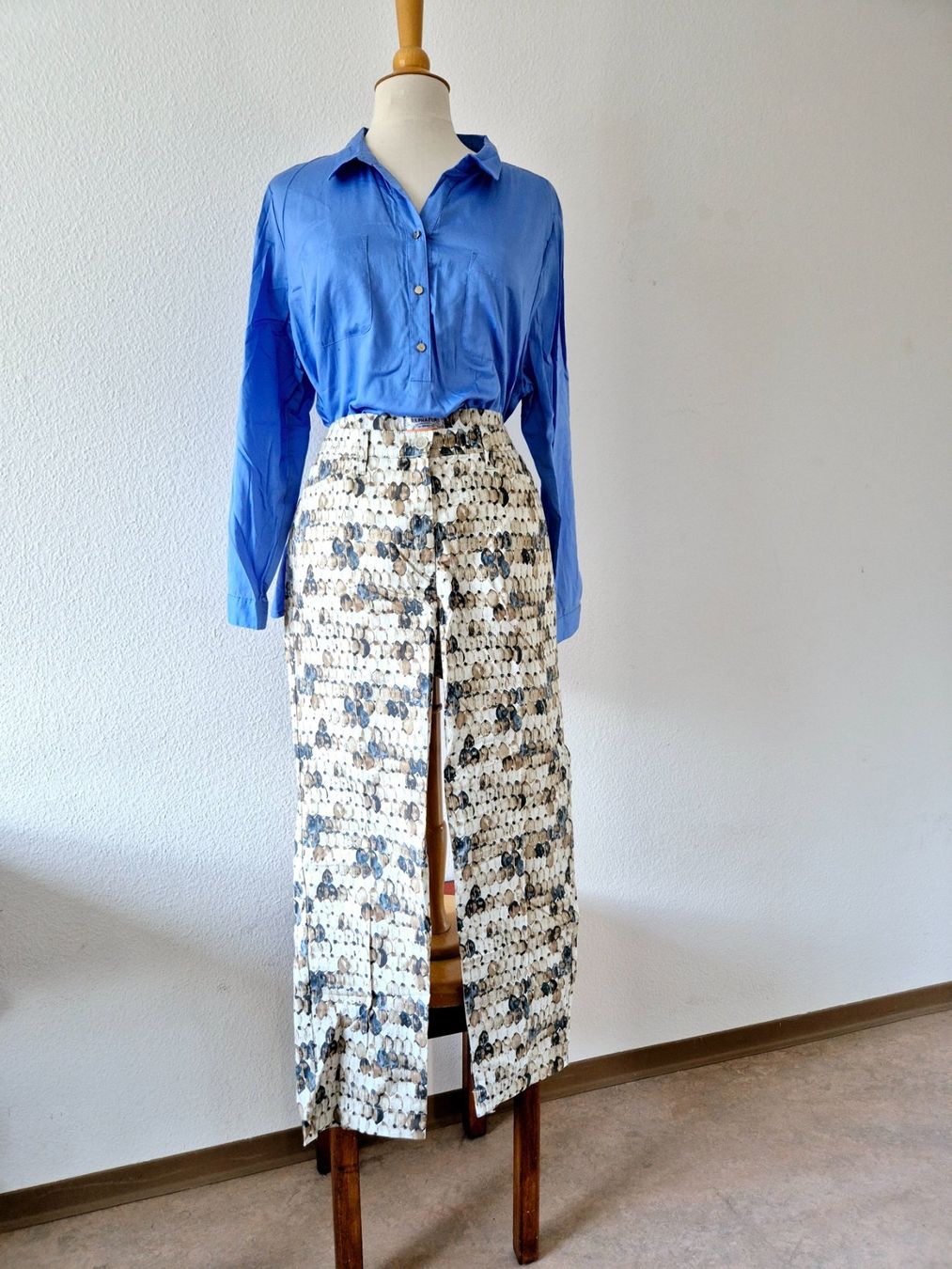 Brax Pantaloni: HOSE RAPHAELA BRAX SUPER SLIM 44 , TOP ZU WALBUSCH BLUSE – Usato da Elsau venduto da the-colorful-side 1