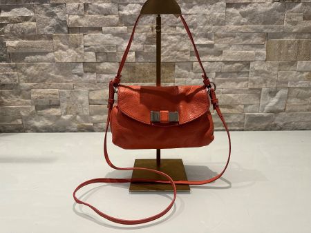 Chloé Chloe Orange Leather Lily Bag 🧡