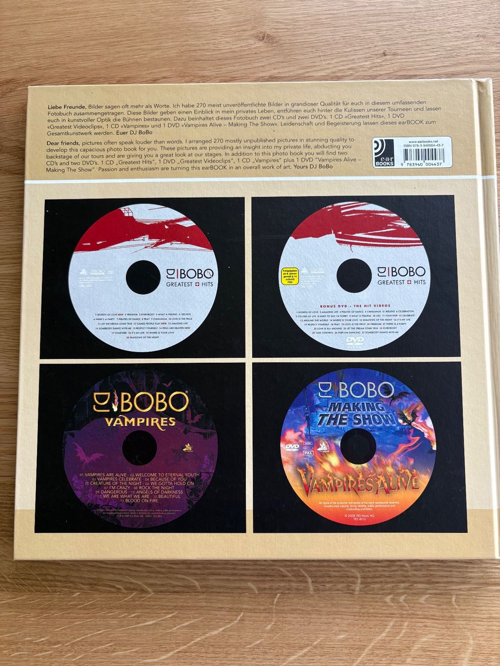 Libri: Bobo - Magic Moments DataBook mit 3 CDs & 1 DVD – Nuovo (secondo la descrizione) da Wettswil venduto da nobelii 1