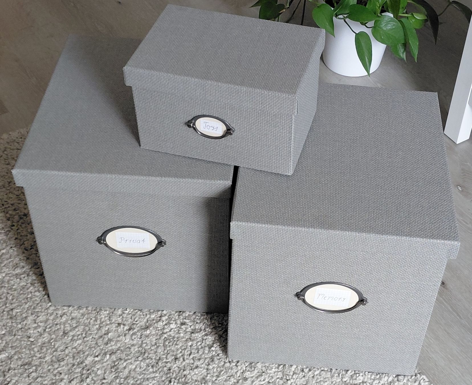 Transportkisten: Boxen Kvarnvik Ikea – Neu (gemäss Beschreibung) aus Birsfelden von aer_q78f