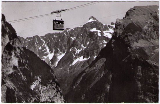 Cartoline postali: Kandersteg - Luftseilbahn Stock – Usato da Binningen venduto da Mountainrider