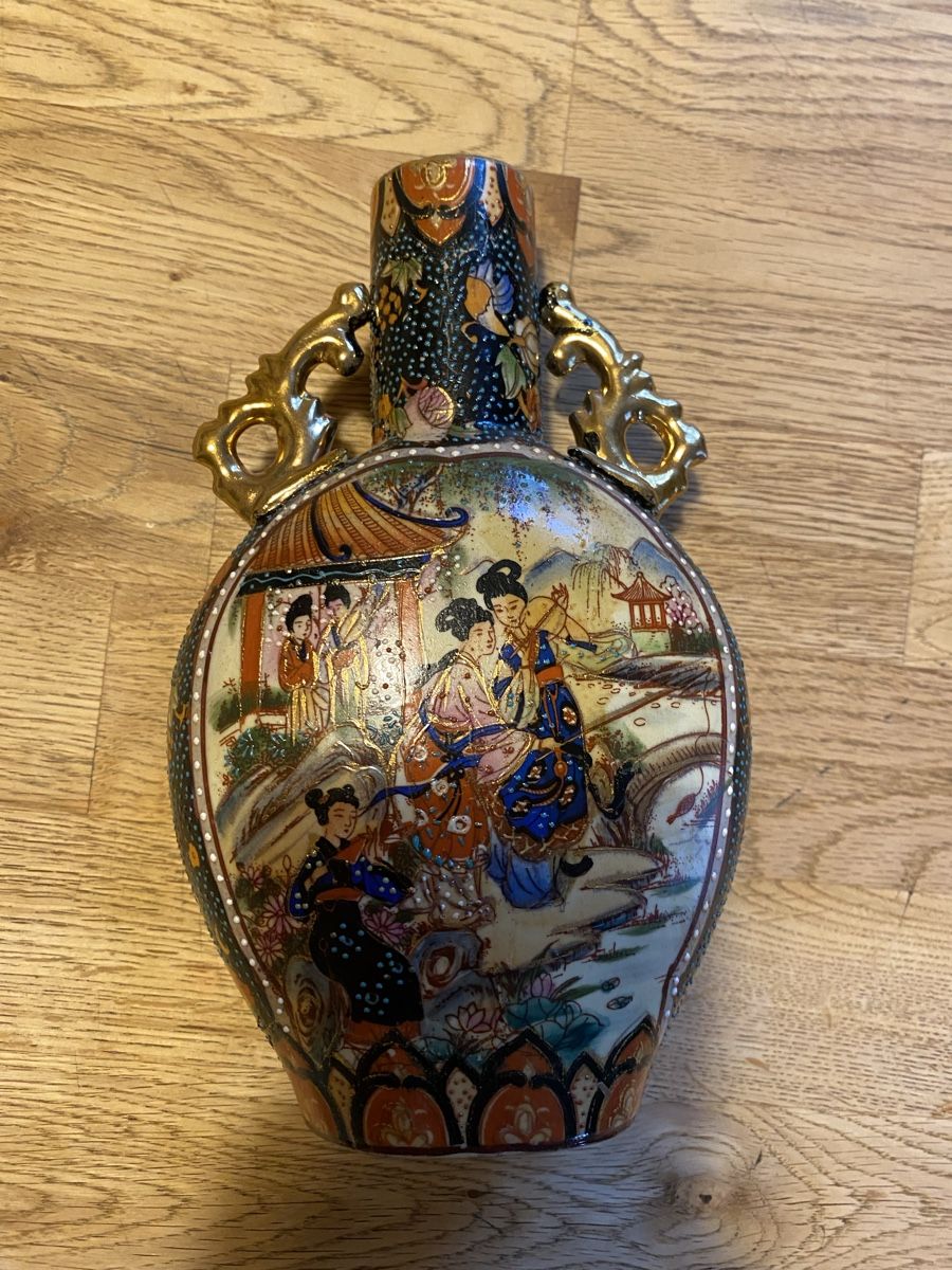 Vasen & Gefässe: Asiatische Vase Satsuma Style – Gebraucht aus Flawil von Naphtali 2