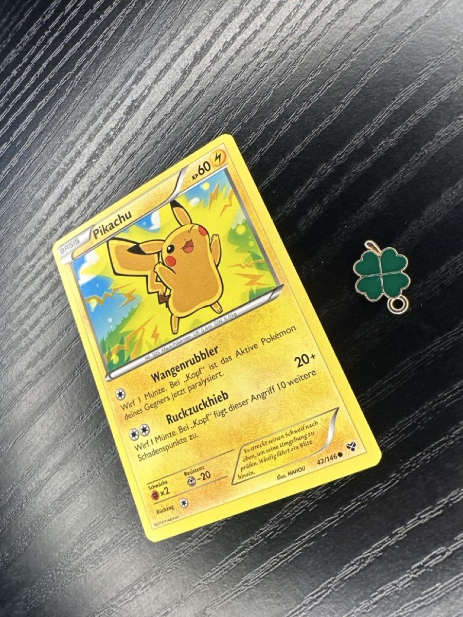 Pokémon Carte collezionabili: Pikachu - 42/146 - X & Y 2014 – Usato da Uster venduto da Neonschwarz 2