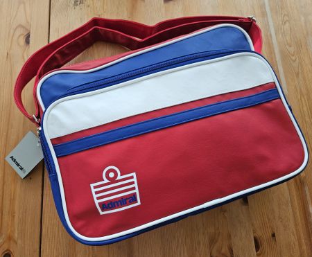 Admiral Umhängetasche NEU 40x30x12 cm England retro